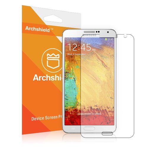 Archshield - Samsung Galaxy Note 3 Premium High Definition (HD) Clear Screen Protector 3-Pack - Retail Packaging (Lifetime Warranty)