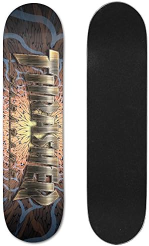 Mtep Thrasher Skateboard Deck, 7.5 X 31"