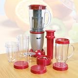 Wolf Food Blender/Mixer Complete with Multi Jugs and Blender Attachments with 9 Fantastic Functions - CREATE MAGIC IN YOUR KITCHEN!!