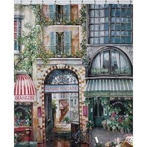 Creative Bath Products Rue Di Rivoli Shower Curtain