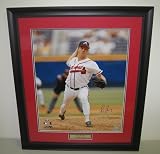 Greg Maddux Autographed/Hand Signed Atlanta Braves Framed 16x20 Photo