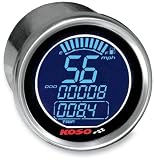 Koso North America DL Universal Electronical Speedometer BA552B70