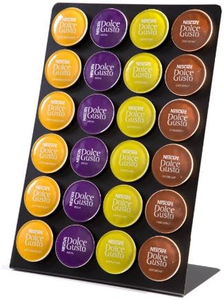 Coffeeboard Capsule Holder for Dolce Gusto Capsules, Standing Model, Phantom Black