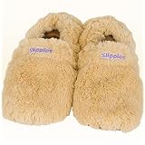Slippies Deluxe, Beige (M) - 100% mikrowellenf�hige W�rmepantoffeln, Hausschuhevon "Slippies W�rmepantoffel"