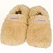 Slippies Deluxe, Beige (M) - 100% mikrowellenf�hige W�rmepantoffeln, Hausschuhe