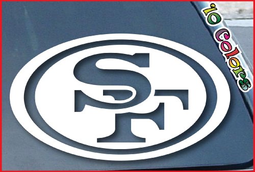 San Francisco SF 49ers Car Window Vinyl Decal Sticker 4