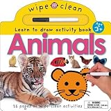 Animals( 26 Wipe-Clean Pages of Early Learning Fun [With Wipe Off Pen])[WIPE CLEAN LEARN TO DRAW ANIMA][Board Books]