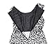 Yacun Women's Printed Stripe Polka Dot Party Fit and Flare Dress for Work