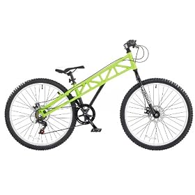 Cbr Gatecrasher Mens Jump Style Bike - Green, 26 Inch