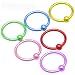 Body Jewelry - Cherry Red Circle Jewelry for Facial Piercings (18 G) - Eyebrow Ring - Lip Ring - Nose Ring (1 Red Unit)