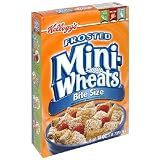 Kelloggs Frosted Bite Size Mini-Wheats Cereal,18-Ounce Box (Pack of 4)