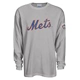 New York Mets Faded Club Font Thermal Shirt by Reebok