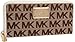 MICHAEL Michael Kors MK Logo Zip-Around Continental Wallet