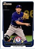2012 Bowman Baseball #84 Ian Kinsler Texas Rangers ENCASED MLB Trading Card