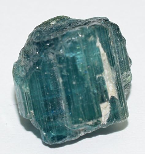 Blue Tourmaline rough& transparent gemstone crystal 11.07 carat