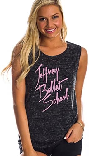 Flashdance Muscle Tee (Medium, Black Marble)
