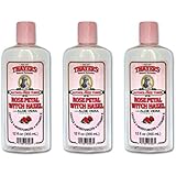 Alcohol-free Rose Petal Witch Hazel with Aloe Vera - 12 oz (3 Pack)