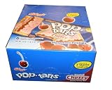 Kellog's Pop Tarts Frosted Cherry Toaster Pastries Master Case Twelve 12-Packs 144 Pieces