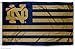 Notre Dame Irish Alumni Nation Stripes Flag