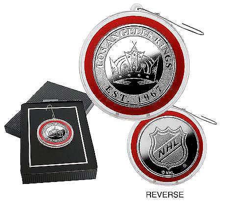 Los Angeles Kings Silver Coin Ornament