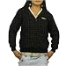 Womens Billabong black zip up winter hoodie jacket. Very high quality skate surf jacket with a very warm fleece interior. It features side entry pockets with plaid print and metal brand badge affixed on the chest area. Great authentic sweater to keep you warm and fashionable this season.