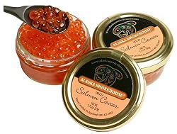 Alaska Smokehouse Wild Salmon Roe Caviar