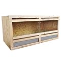 Leopet� TRRM01 Holz Terrarium 115 x 60 x 58cm mit OSB Frontbel�ftung