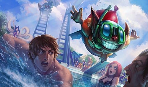 SEG Direct Pool Party Ziggs Extra Large Mouse Pad 27.5"x15.7"