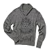 Rhode Island Strickpullover Männer, grau/melange