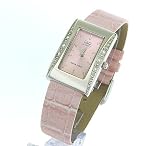 CLASSIC Q&Q Leather Water Resist Ladies Watch Crystals