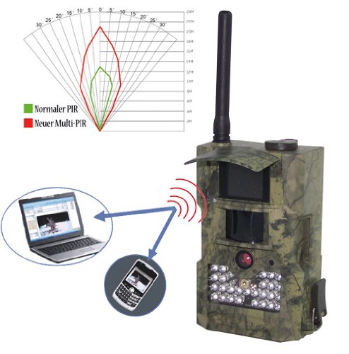 Berger + Schr&ouml;ter Wildkamera MMS GPRS \"digitaler Foto Schuss\" 8 Mp Bildschirm, Preisvergleich