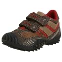 Geox Little Kid/Big Kid Savage Shoe,Antelope/Red,28 EU (US Little Kid 10.5 M)