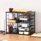 Rubbermaid 12-Slot Organizer, 21W x 11 3/4D x 16H, Black (1738583)