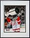 Pavel Datsyuk, Detroit Red Wings Double Matted 8 X 10 Photograph in Black Anodized Aluminum Frame