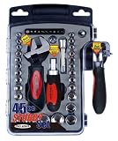 KR Tools 10046 45-Piece Stubby Tool Set in Hard Case