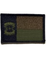 North Carolina Flag - 3x2 Hat Patch (Olive Drab / OD)
