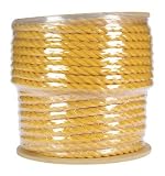 WELLINGTON 73458 ACE 3-STRAND TWISTED POLY ROPE 3/4x300' COILED