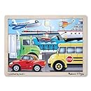 Melissa &amp; Doug On the Go (Vehicles) Jigsaw Puzzle 12 pc