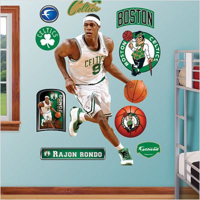 Fathead NBA Boston Celtics Rajon Rondo Wall Graphic