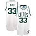 adidas Boston Celtics #33 Larry Bird White Swingman Basketball Jersey