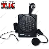 Aker Voice Amplifier 10watts Black MR1506 by TK Products, Portable, for Teachers, Coaches, Tour Guides, Presentations, Costumes, Etc.