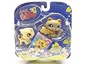 Littlest Pet Shop Pet Pair - Messiest 652 and 653 - Raccon and Ferret