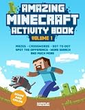 Amazing Minecraft Activity Book (Volume 1)