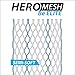 East Coast Dyes Lacrosse Semi-Soft HeroMesh Striker Carolina Blue HM-STK-CarBlu-1P