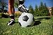 Wallmonkeys Peel and Stick Wall Decals - Foot on a Soccerball - Removable Graphic