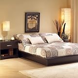 Back Bay Platform 3-Piece Bedroom Set in Dark Chocolate Size: Queen