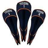 Auburn Tigers Navy Blue Three-Pack Golf Club Headcovers