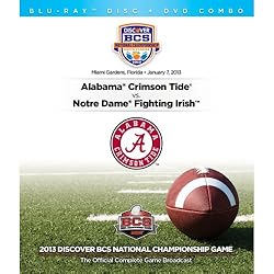 2013 Discover BCS National Championship Game [DVD/Blu-ray Combo]