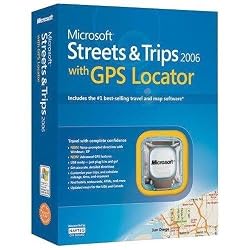 Microsoft Streets and Trips 2006 With GPS Locator[Old Version]
