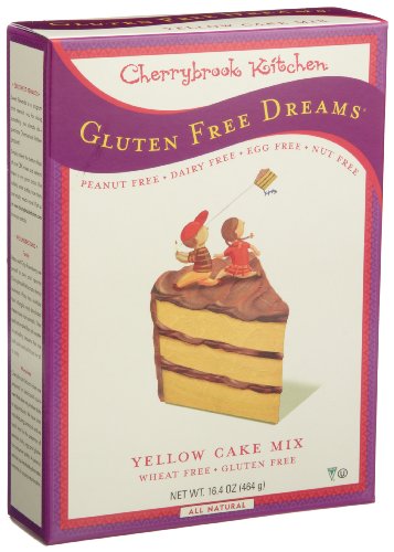 Cherrybrook Kitchen Gluten Free Dreams Yellow Cake Mix, 16.4-Ounce Boxes (Pack of 6)